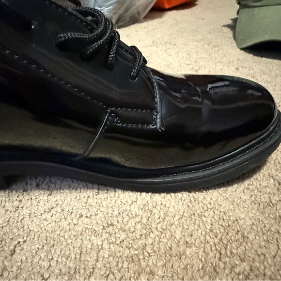 Men’s Uniform Dress Patent Oxfords - Picture 6 of 6